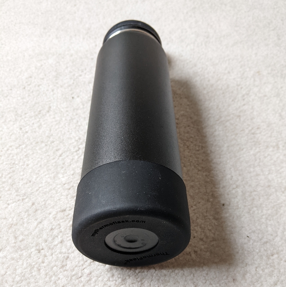 Thermoflask black stainless steel insulated hot cold water bottle NEW 24… - Picture 2 of 4